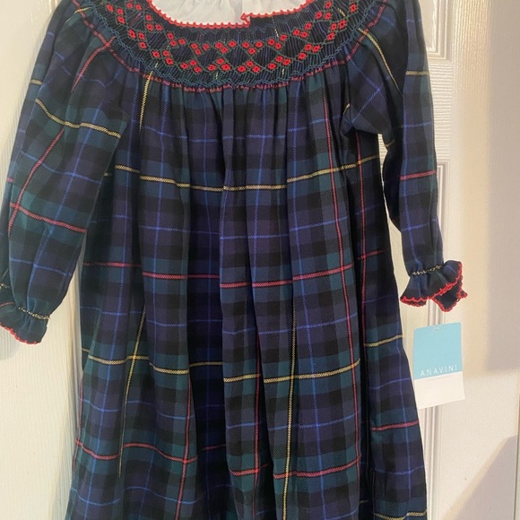 NWT Anavini Handsmocked Dress - Picture 3 of 9